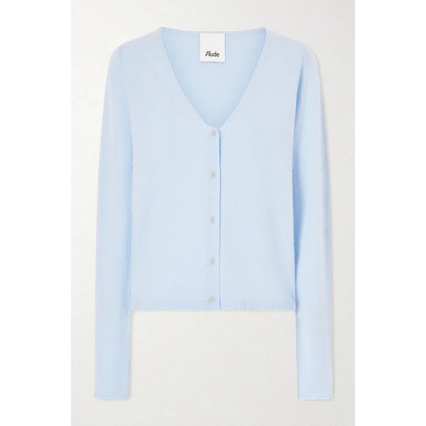 캐시미어 라이트 블루 가디건 46376663163038496