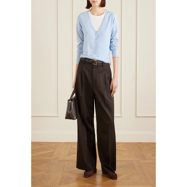 캐시미어 라이트 블루 가디건 46376663163038496