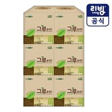 [삼정펄프] 그루 무표백 홈냅킨 120매 6입/화장지/티슈[33576783]