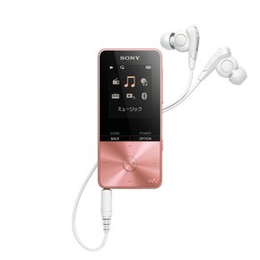 S 4GB NW-S313 : MP3 Bluetooth NW-S313 PI 소니 워크맨 시리즈 플레이어 대응 최대 52시간 연속