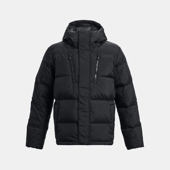 언더아머 1378830-001 남성 ColdGear® Infrared 다운 크링클 재킷 UA CGI DOWN CRINKLE JKT