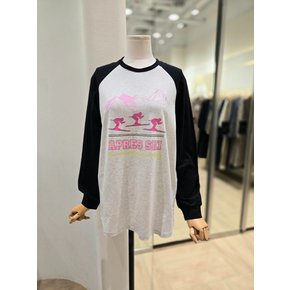 [부산점] 래글런 배색 스키 티셔츠(PQ4CL101)Q