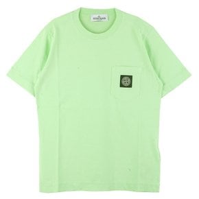 틴에이저 패치포켓 티셔츠 라임그린 761620347 V0051