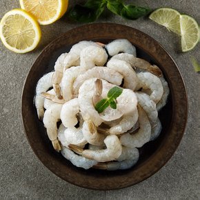 흰다리 탈각새우 800g 냉동 손질 새우 요리