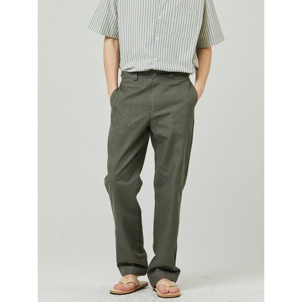 HENRY DENIM TROUSERS_KHAKI