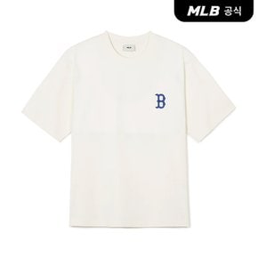 [코리아공식]클래식 모노그램 빅럭스 반팔 티셔츠 BOS (Cream)