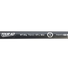 투어에이디 60g S 우드 샤프트 /40.25인치