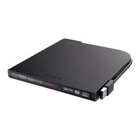 BUFFALO UHD BD 대응 휴대용 블루 레이 드라이브 블랙 BRUHD-PU3-BK