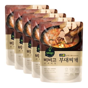 비비고 [CJ] 비비고 스팸부대찌개 5봉(460g*5봉)