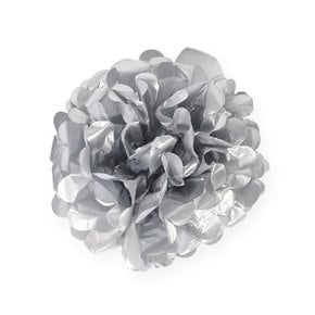 파티꽃볼15cm(실버) 페이퍼벌룬 생일 장식 소품 데코
