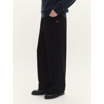 마리끌레르 기모 밴딩 코듀로이 트랙팬츠(MAFDSL02NBK)