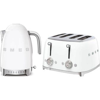  영국 스메그 전기포트 Smeg KLF04WHUK Jug Kettle with Acoustic Alarm 3KW 1.7L TSF03WHUK 4 Sl