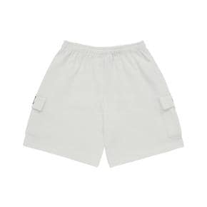 AE LOGO CARGO SHORT PANTS CREAM AE로고 카고 팬츠 크림