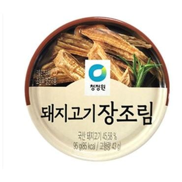 대상 청정원 돼지고기장조림95g(1개)