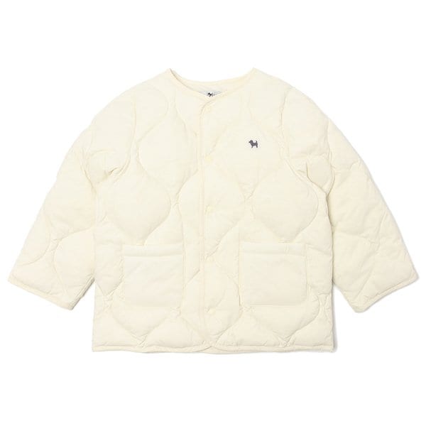 [여주점] [오프라벨 여주점] 블루독베이비 (CR) 베이직 퀼팅 덕다운점퍼 (44A19-114-03)