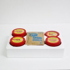 [바로배송] [산지직송] 광천토굴 국내산 젓갈 4종 선물세트 2kg (오젓500g+어리굴젓500g+오징어젓 500g+갈치속젓[순태젓] 500g)(아이스박스+부직포 포장)