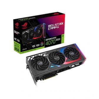 ASUS ROG STRIX 지포스 RTX 4070 SUPER O12G GAMING OC D6X 12GB.-