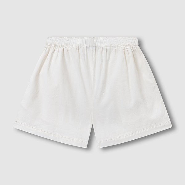 여 아일렛 3부 파자마 팬츠 J206202081006