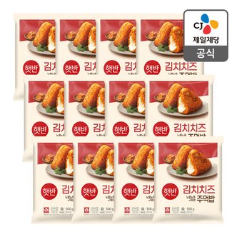 CJ제일제당 [트레이더스몰] 햇반 김치치즈주먹밥 500G x 12(1box)