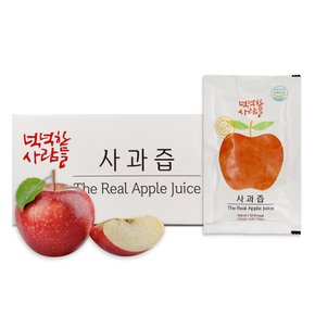 (넉넉한사람들)국내산 사과즙 100ml × 25포