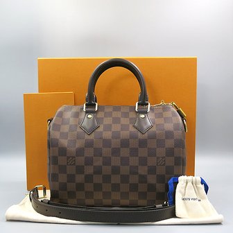 LOUIS VUITTON 고이비토 중고명품 루이비통 다미에 에벤 스피디 반둘리에 25 2-WAY  K39666LV