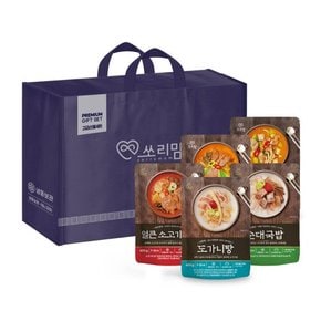 쏘리맘 탕류 5종 각 2팩 선물 세트 총5팩 각 600g