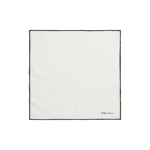 랄프 로렌 Purple Label 팁 리넨 포켓 스퀘어(MNPLNKW37U20032100)