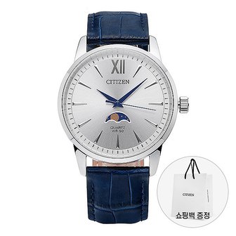 시티즌 [시티즌 CITIZEN] AK5000-03A 문페이즈 남성 가죽시계 47mm