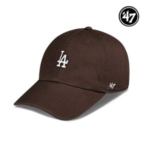 47브랜드 LA 다저스 스몰 로고 MLB 엠엘비 볼캡 야구 모자 브라운 B-B...