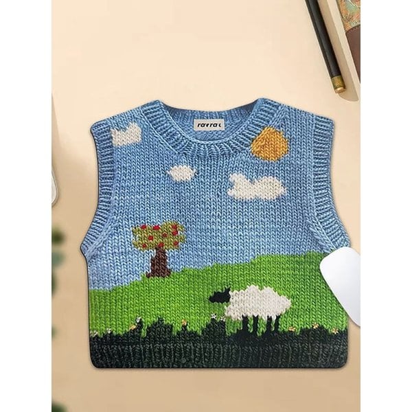 귀여운 니트모양 마우스패드