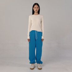 Soft Fleece Sweat Pants (Marine Blue)