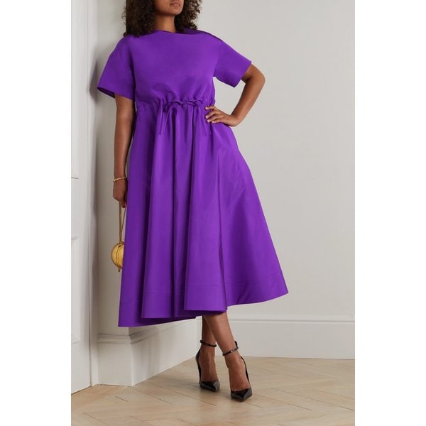 실크 파이유 드로우스트링 맥시 원피스 1647597294320564