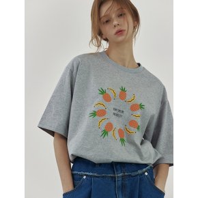 Fruit Graphic Pring T-shirt / M202CT0507G