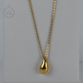  [가앤] 24k순금 물방울 체인목걸이 3.75g
