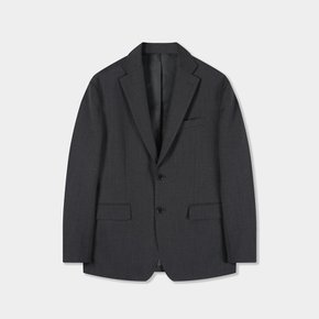 테일러드 셋업 블레이저 자켓 - 차콜