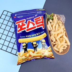  농심 포스틱 280g / 대용량 스낵 지퍼팩보관