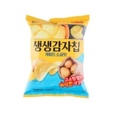 노브랜드 생생감자칩게랑드소금맛110g