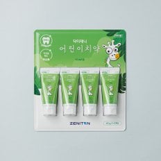 닥터제니 키즈치약(저불소) 60gX4