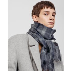 [24FW] [DAKS MUFFLER][BASIC]남녀공용 라이트그레이 체크  DBMU4F803G2