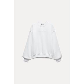 텍스트 스웨트셔츠 1165/463 WHITE