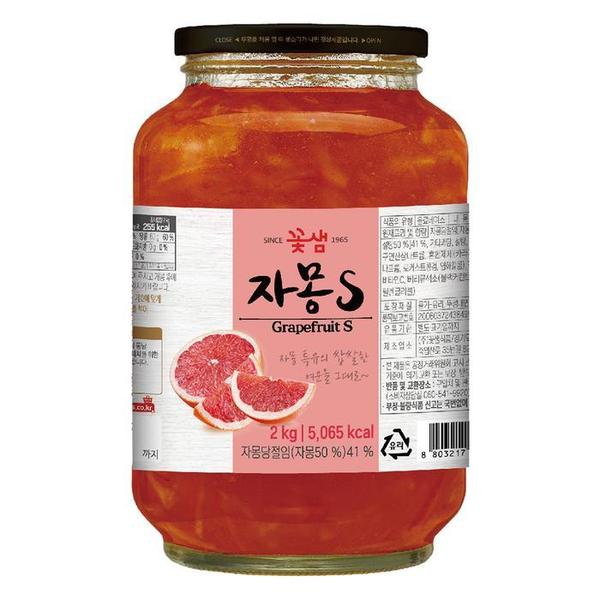 [꽃샘식품] 꽃샘 자몽 2kg x 2개 (S12372247)