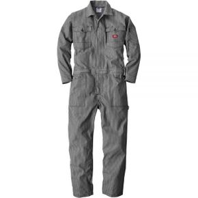 일본 디 점프수트 오버롤 Dickies D716 Stretch Hickory Coveralls Work Clothes SS 5L Long Sle