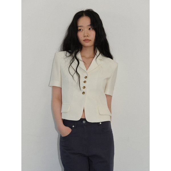 Modern Tweed Crop Jacket