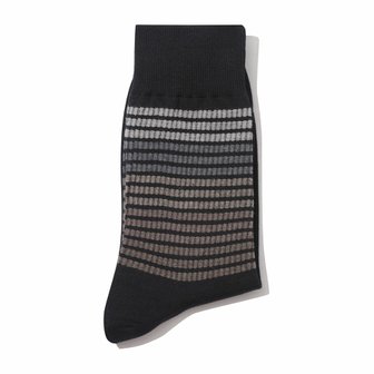 커스텀멜로우 formal stripe socks_CALAX24515BKX