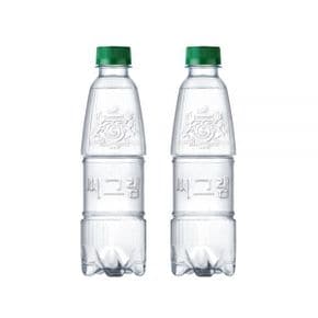 [정기배송] 씨그램 라벨프리 플레인 PET 350ml 24개