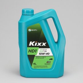 엔진오일 Kixx HD1 CJ4 /10W40 /4L