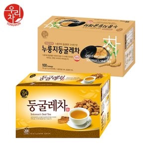  송원 누룽지둥굴레차 100T +둥굴레차 200T (300T)