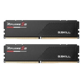 G.SKILL DDR5 64GB PC5-41600 CL40 RIPJAWS S5 J 블랙 패키지 메모리 (32Gx2)