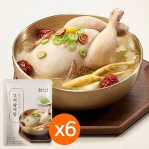 고려삼계탕 800g(실온) x 6팩