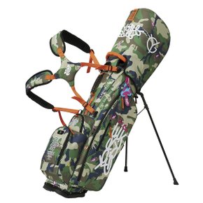 우드랜드카모 스탠드 캐디백 카키 YORF WOODLAND CAMO STAND CADDY BAG KHAKI